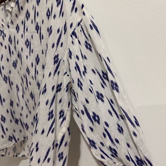 VELVET Patterned Blouse - Picture 2 of 4